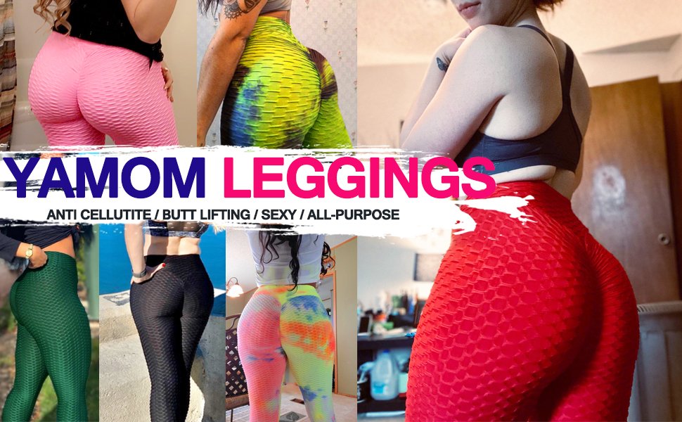 Yamom Leggings Anti Cellulite, Butt Lifting, Sexy, All-Purpose
