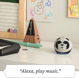 New Echo Dot (4th Gen) Children's Edition Designed for young ones, featuring parental controls Panda