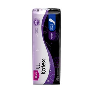 U by Kotex Natural Balance Overnight Security Maxi Pads 28 Pack